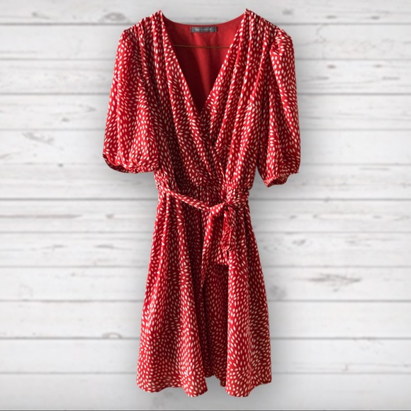 Dress with puff sleeve - Picture 2 of 3